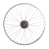 26" REAR Alloy Mountain Bike / Cycle Wheel + 7 Speed SHIMANO Freewheel