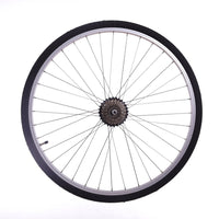 REAR 7 Speed 700c Hybrid Trekking Bike / Cycle Wheel + TYRE & TUBE