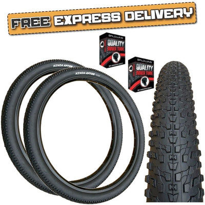 Kenda APTOR 27.5 x 2.10 BLACK Chunky Mountain Bike TYRE s TUBE s K-1153
