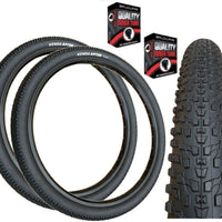 Kenda APTOR 27.5 x 1.95 BLACK Chunky Mountain Bike TYRE s TUBE s K-1153