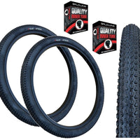 Kujo ATTACHI 24 x 2.10 BLACK Childrens / Kids Mountain Bike TYRE s TUBE s