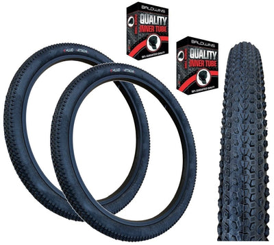 Kujo ATTACHI 24 x 2.10 BLACK Childrens / Kids Mountain Bike TYRE s TUBE s