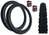 Schwalbe BLACK JACK 12 x 1.90 Black Kids Bike Cycle Pram Scooter TYRE s TUBE s