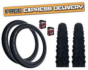 Schwalbe BLACK JACK 12 x 1.90 Black Kids Bike Cycle Pram Scooter TYRE s TUBE s