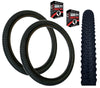 Baldys 24 x 1.95 BLACK Mountain Bike TYREs / TUBEs