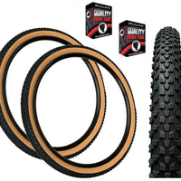 Baldys 29 x 2.10 AMBER WALL Mountain Bike Chunky Off Road Tread TYREs TUBEs