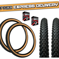 Baldys 29 x 2.10 AMBER WALL Mountain Bike Chunky Off Road Tread TYREs TUBEs