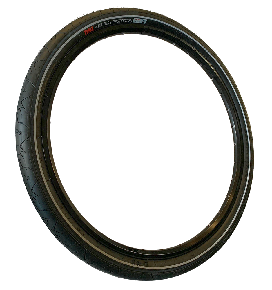 Baldys 27.5 x 2.0 DSI Mountain Bike Slick Tread PUNCTURE PROTECTED