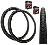 Baldys 700 x 35c DSI Hybrid Trekking Road E-Bike PUNCTURE PROTECTED TYREs TUBEs