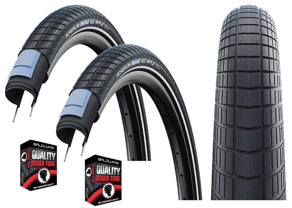 Schwalbe BIG APPLE 26 x 2.0 Bike Tyre BLACK