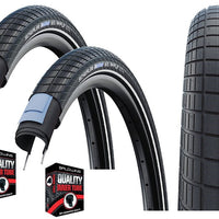 Schwalbe BIG APPLE 26 x 2.0 Puncture Resistant Bike TYRE s TUBE s