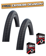 Schwalbe BIG APPLE 20 x 2.0 Puncture Resistant Bike TYRE s TUBE s