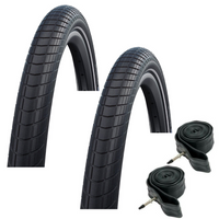 Schwalbe BIG APPLE 26 x 2.15 Puncture Resistant Bike TYRE s TUBE s