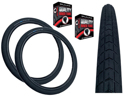 Schwalbe Big Ben 27.5 x 2.00 650B Smooth Black Mountain Bike Road TYRE TUBE
