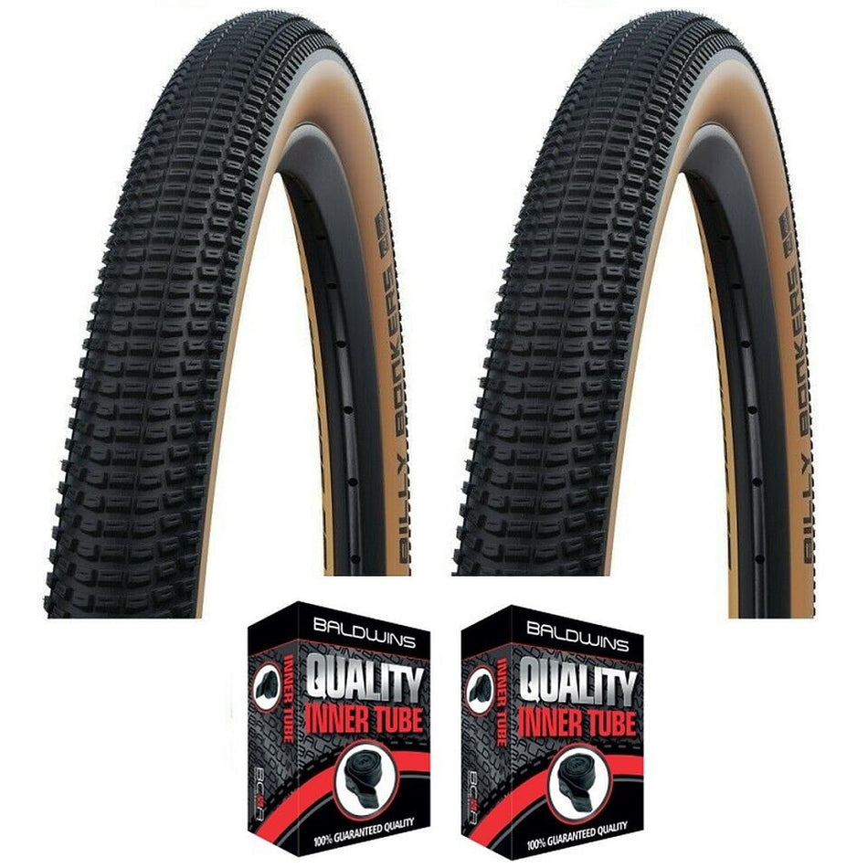 Schwalbe BILLY BONKERS 26 x 2.10 Bike Tyre BRONZE WALL