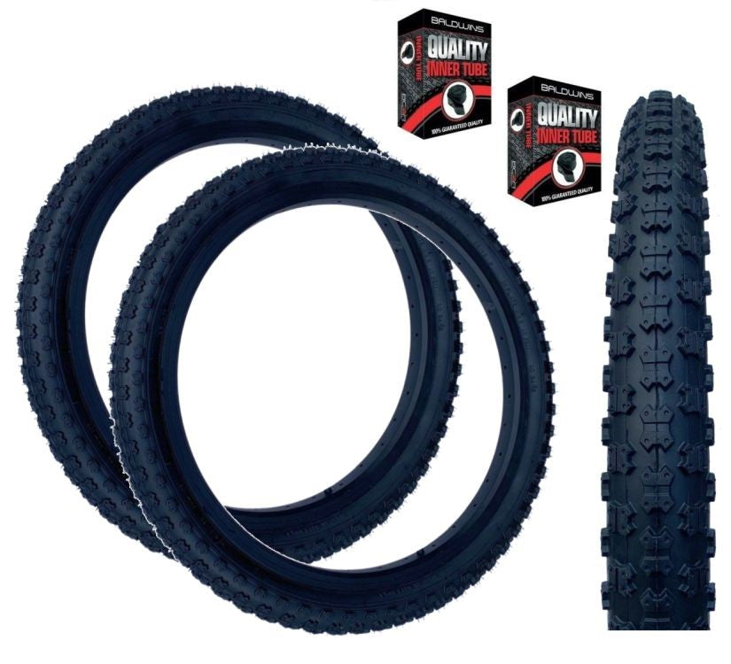 Baldys 20 x 2.125 BMX / Mountain Bike Tyre BLACK