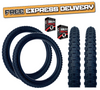 Baldys 20 x 2.125 BMX Mountain Bike BLACK Knobby Tread TYREs TUBEs