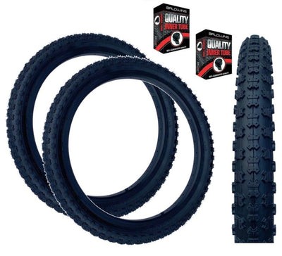 Baldys 16 x 1.75 BLACK Kids BMX Mountain Bike Off Road TYRE s TUBE s