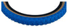 Baldys 20 x 2.125 BMX Mountain Bike BLUE / TAN WALL Knobby Tread TYREs TUBEs