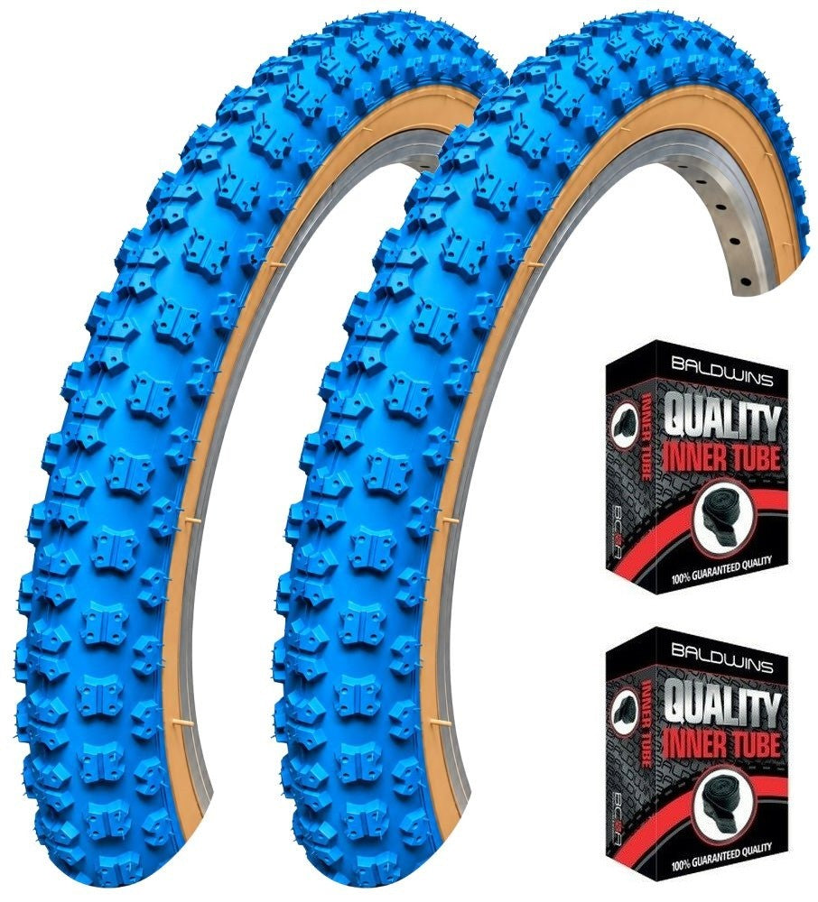 Baldys 16 x 1.75 Blue / Tan Wall Compe 3 Tread