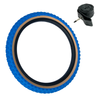 Baldys 16 x 1.75 BLUE With TAN WALL Kids BMX Mountain Bike TYRE s TUBE s