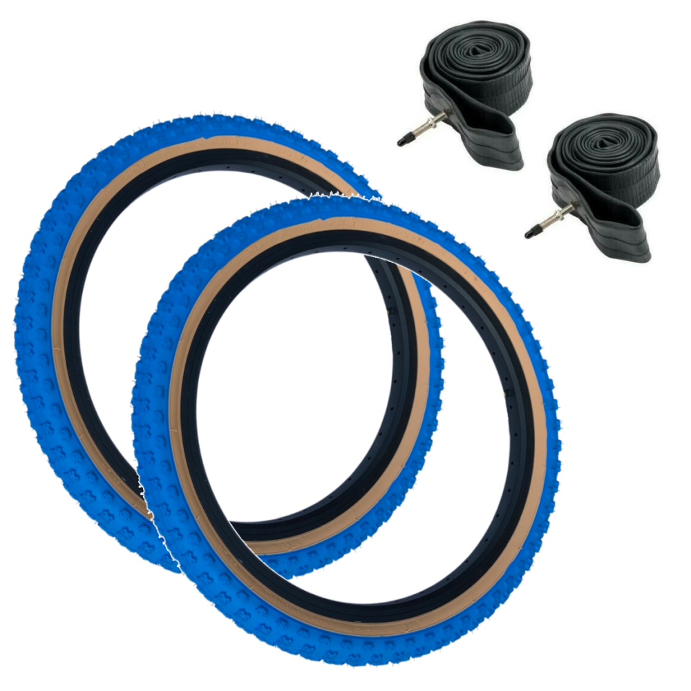 Blue sale bicycle tires