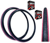 Baldys COMET 700 x 28c RED STRIPES Slick Road Racing Bike TYRE s TUBE s