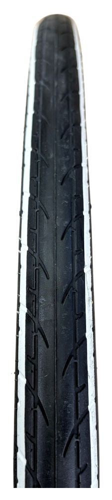 Baldys COMET 700 x 28c WHITE STRIPES Slick Road Racing Bike TYRE s TUBE s
