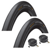 Continental CONTACT SPEED 700 x 42c Slick Road Racing Bike TYREs TUBEs