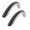 Schwalbe DELTA CRUISER WHITEWALL 26 x 1-3/8 Puncture Protected TYRE s TUBE s