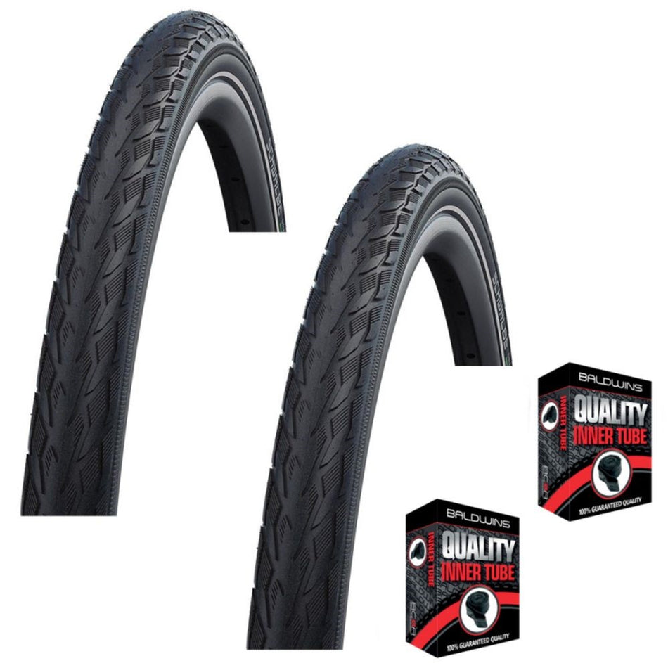 Schwalbe DELTA CRUISER PLUS 20 x 1.75 Bike Tyre BLACK