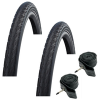 Schwalbe DELTA CRUISER PLUS 20 x 1.75 Puncture Resistant Bike TYRE s TUBE s