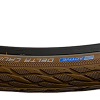 Schwalbe DELTA CRUISER PLUS 700 x 35c BROWN Hybrid Trekking Bike TYRE s TUBE s