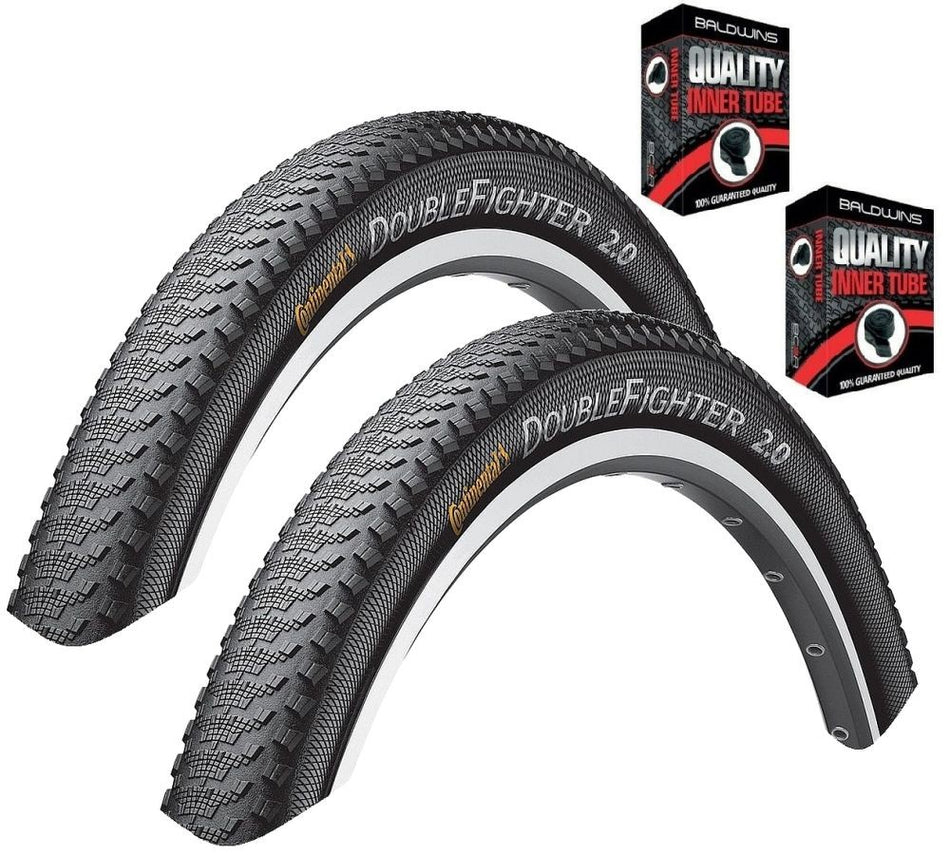 Continental DOUBLE FIGHTER 29 x 2.0 Semi Slick Bike Tyre