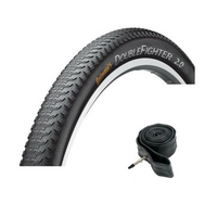 Continental DOUBLE FIGHTER III 29 x 2.0 MTB Slick Mountain Bike Road TYREs TUBEs