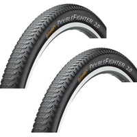 Continental DOUBLE FIGHTER III 29 x 2.0 MTB Slick Mountain Bike Road TYREs TUBEs