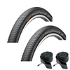 Continental DOUBLE FIGHTER III 29 x 2.0 MTB Slick Mountain Bike Road TYREs TUBEs