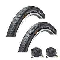 Continental DOUBLE FIGHTER III 29 x 2.0 MTB Slick Mountain Bike Road TYREs TUBEs