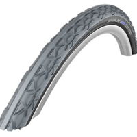 Schwalbe DOWNTOWN 24 x 1-3/8 Grey / Black Wheelchair TYREs TUBEs