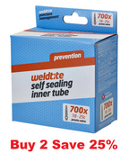 Weldtite Self Sealing Inner Tube Road / Racing Bike - 700 x 19- 25c Presta