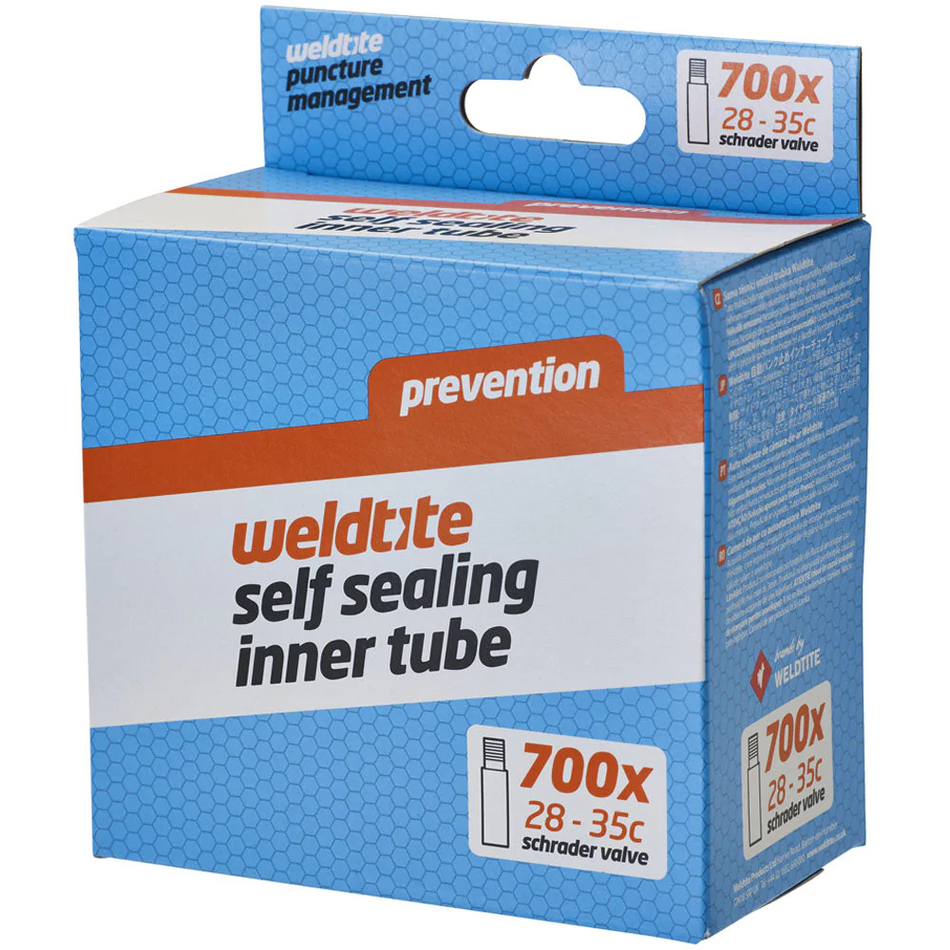 Weldtite Self Sealing Inner Tube Hybrid / Treking - 700 x 28-35c Schrader
