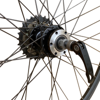 Baldys 7 Speed 27.5" 650B Rear Disc Brake Mountain Bike Wheel Sealed Alloy Hub