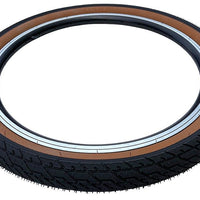 Baldys F-STYLE 20 x 2.35 BROWN WALL Slick BMX Mountain Bike TYRE s TUBE s