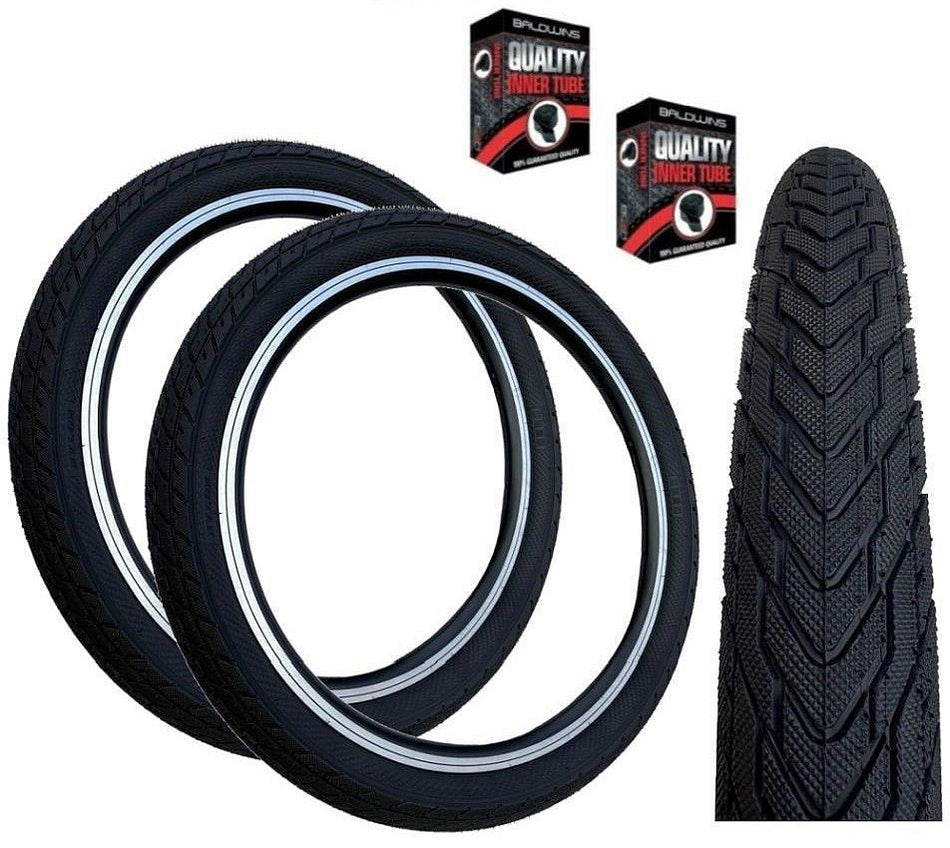 Baldys F-STYLE BMX tyre 20 x 2.35 BLACK