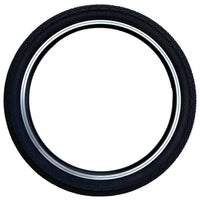 Baldys F-STYLE 20 x 2.35 BLACK Slick BMX Mountain Bike TYRE s TUBE s
