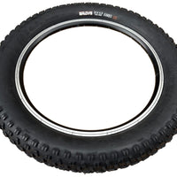 Baldy's Jumbo 20 x 4.00 BLACK Fat E-Bike Ready Folding TYREs TUBEs