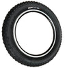 Baldy's Jumbo 20 x 4.00 BLACK Fat E-Bike Ready Folding TYREs TUBEs