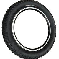 Baldy's Jumbo 20 x 4.00 BLACK Fat E-Bike Ready Folding TYREs TUBEs
