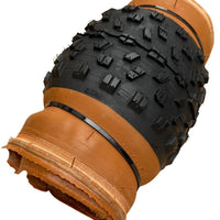 Baldy's Jumbo 20 x 4.00 BROWN WALL Fat E-Bike Ready Folding TYREs TUBEs