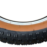 Baldy's Jumbo 20 x 4.00 BROWN WALL Fat E-Bike Ready Folding TYREs TUBEs